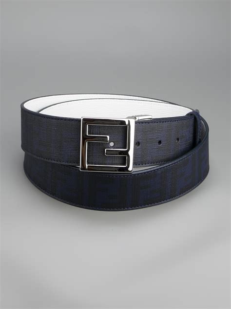 all blue fendi belt|authentic Fendi belt.